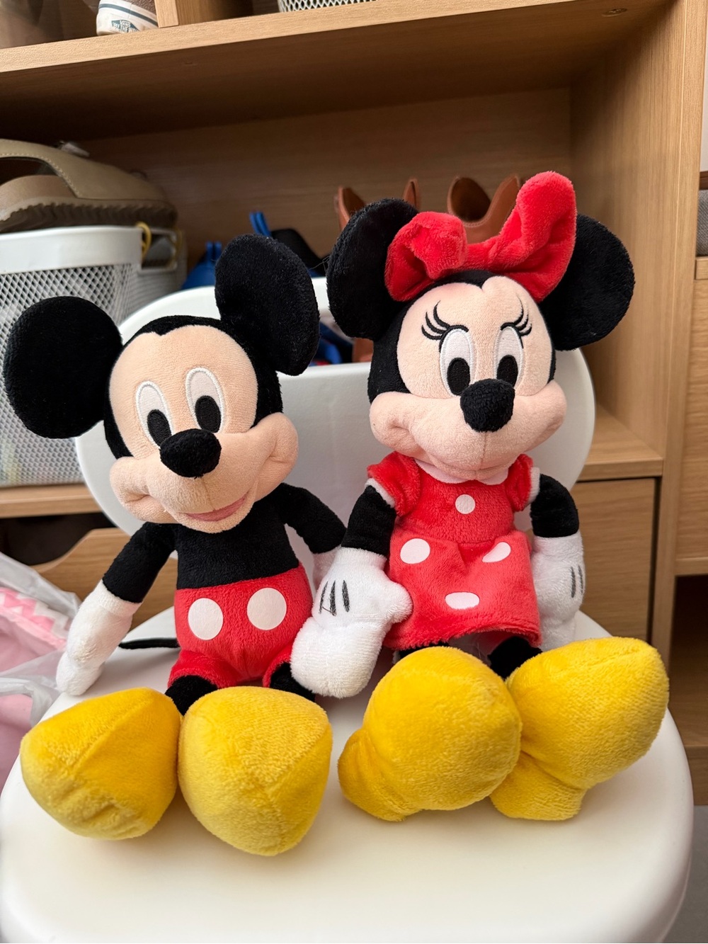 Disney Mickey & Minnie Plush Duo
